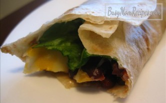 black bean burrito