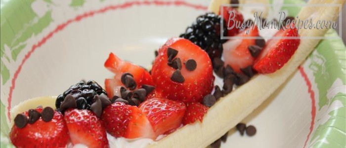 banana boat recipe
