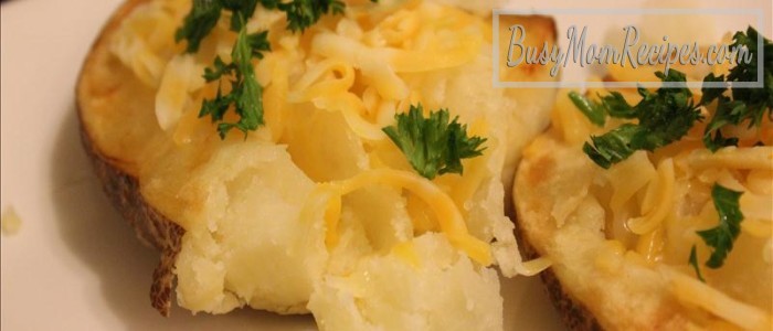 quick baked potatoes