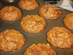 healthy muffins with molasses