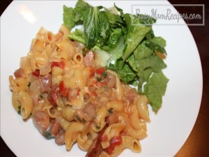 pasta in a pot with sausage easy recipe