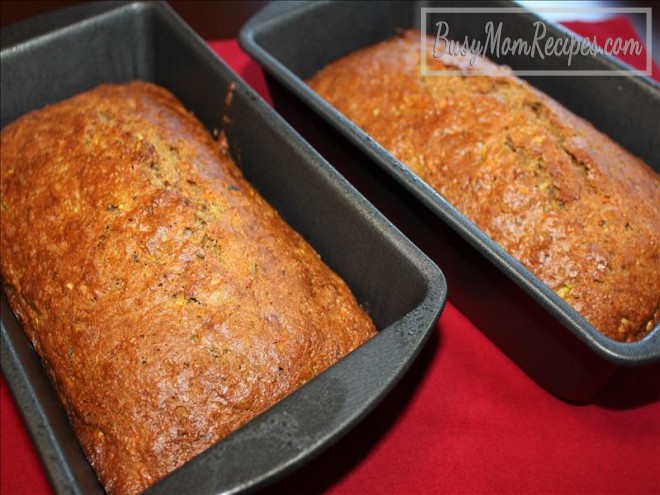 Zucchini Carrot Bread - Busy Mom Recipes