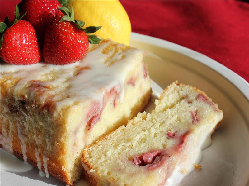 Lemon Strawberry Cake - Busy Mom Recipes
