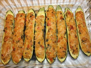 quinoa zucchini boats