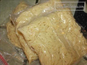 refrigerated yaki soba noodles