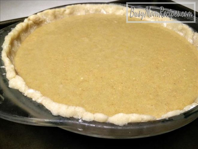 dairy free pumpkin pie and crust recipe
