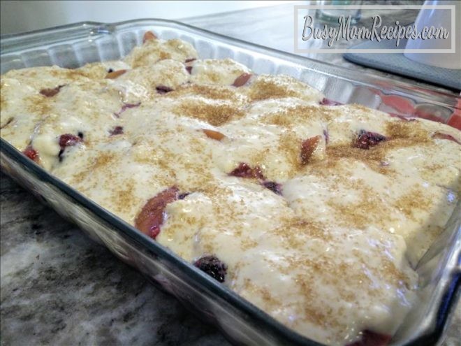 cobbler with canned peaches
