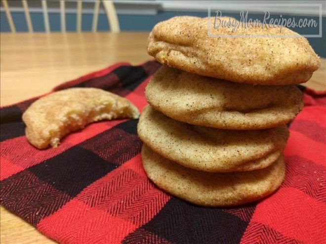 Chewy Snickerdoodle Cookies Recipe